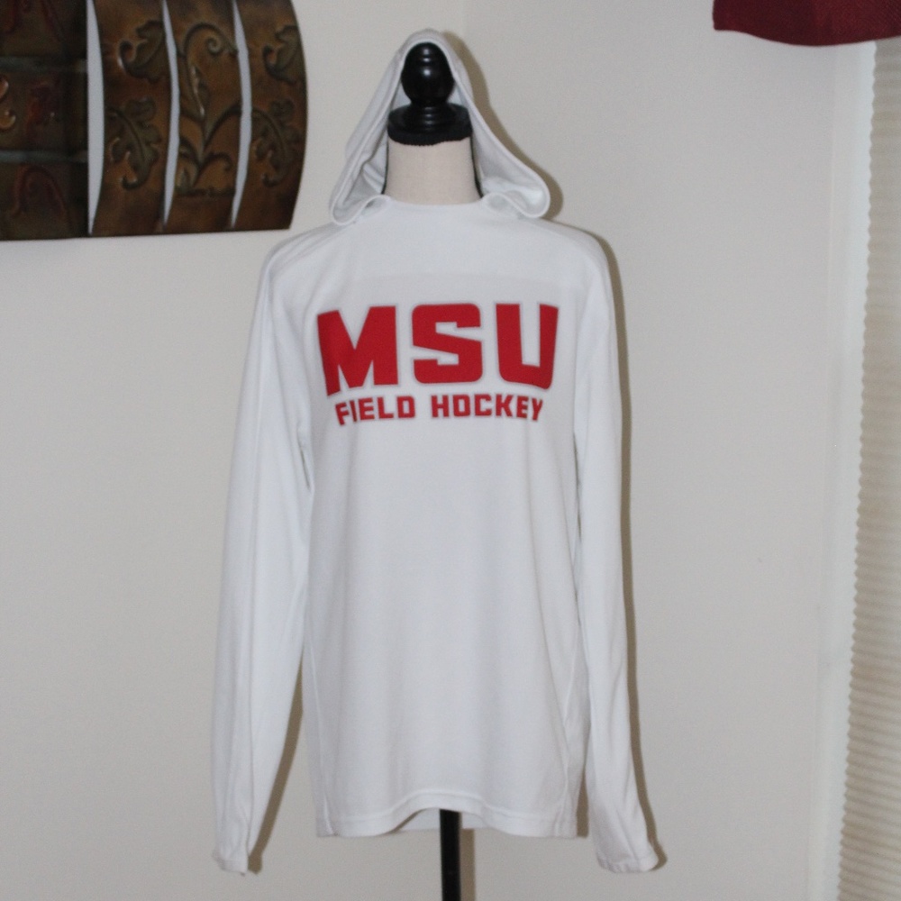 Adidas, MSU Field Hockey long sleeve hooded shirt ....